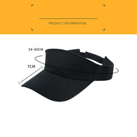 Offre Spéciale été extérieur plage pare-soleil vide chapeau haut de forme réglable séchage rapide soleil Protection UV visière chapeaux