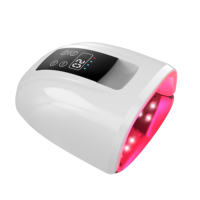 Lampe à ongles LED UV sans fil Pro Cure 90w rose dégradé 2023, sans fil et rechargeable pour salon de manucure