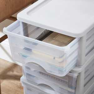 Organizador de almacenamiento de cajones de plástico para el aula, suministros para manualidades, tocador, armario, Baño, Dormitorio, lavandería - Product Image 4