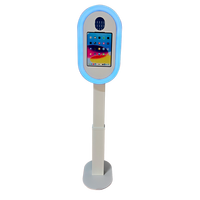 Machine Photo Booth Portable 2026 la plus vendue avec Anneau Lumineux et Impression Instantanée pour Mariages et Événements Sociaux