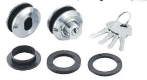 Высококачественный Зажим для труб KEYI, соединитель для душевой комнаты, стеклянная дверь, соединитель для труб из нержавеющей стали - Product Image 3