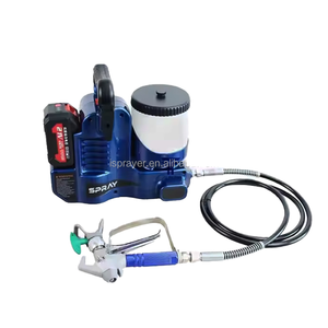 <span class=keywords><strong>Pistola</strong></span> de Pulverización sin Aire Portátil de 21V HVLP <span class=keywords><strong>con</strong></span> Motor sin Escobillas de 2500PSI de Alta Calidad para Masilla, Pintura de Techo <span class=keywords><strong>y</strong></span> Pared, Bricolaje - Product Image 2