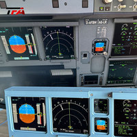 Simulador de Vuelo Airbus A320, Pantalla LCD, Equipo de Control, Panel de Vuelo Simulado Compatible con X-Plane/PMDG737/zibo737