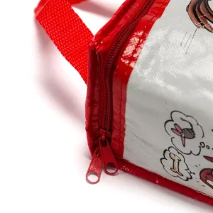 다채로운 <span class=keywords><strong>freezable</strong></span> 접을 수있는 열 절연 점심 가방 쿨러 성인 어린이 - Product Image 4