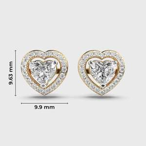 Elegantes Pendientes de Diamantes de Primera Calidad, Plata de Ley 925, Joyería Fina Brillante de Lujo para Mujer, Regalo de Cumpleaños o Aniversario - Product Image 2