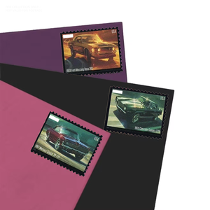 <span class=keywords><strong>Timbres</strong></span>-poste et étiquettes d'impression, 100 pièces, originaux, <span class=keywords><strong>2022</strong></span>, commémoratifs, thème voitures Pony, <span class=keywords><strong>en</strong></span> papier, américains - Product Image 1