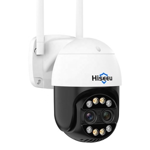 Caméra <span class=keywords><strong>IP</strong></span> <span class=keywords><strong>Hiseeu</strong></span> 8MP 4K WiFi avec zoom 8x, détection humaine, vidéo sans fil, surveillance extérieure, caméra PTZ - Product Image 1