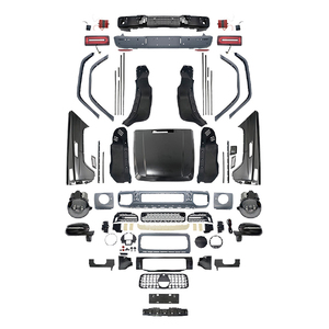 Kit Carrozzeria Stile G63 da W463 <span class=keywords><strong>a</strong></span> W464 con Paraurti Anteriore, Cofano e Fari per <span class=keywords><strong>Mercedes</strong></span> Benz, Fornitura di Fabbrica in PP per Conversione - Product Image 4