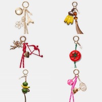 Breloque de sac Cupidon transfrontalière en alliage, design créatif de niche, polyvalente, en forme de cœur, flèche de Cupidon, accessoire de luxe léger