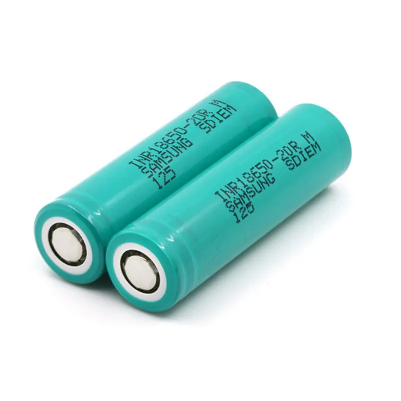 Custom wholesale lithium ion battery 18650 20r 3.7V 2000mah A toy gun batteries for samsung