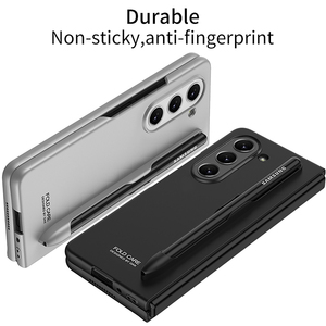 Étui pour Samsung Galaxy <span class=keywords><strong>Z</strong></span> <span class=keywords><strong>Fold</strong></span> <span class=keywords><strong>4</strong></span> 5 6 <span class=keywords><strong>avec</strong></span> emplacement pour <span class=keywords><strong>S</strong></span> <span class=keywords><strong>Pen</strong></span>, protection antichoc, support et design fin en polycarbonate rigide - Product Image 6