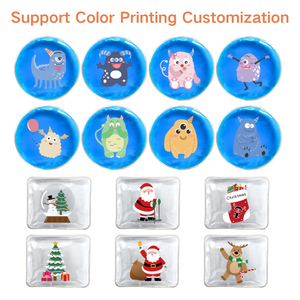 Commercio all'ingrosso riutilizzabile Pack di ghiaccio caldo freddo forma di rettangolo Gel flessibile per la terapia lesioni congelatore Pack di ghiaccio - Product Image 4