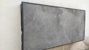 Paneles de Revestimiento de Pared de Piedra de Pizarra Tradicional Negra K, Acabado Mate Profundo, Superficie Natural, para Interiores de Casas y Hoteles - Product Image 6