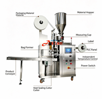 Machine d'emballage automatique de sachets de thé avec filtre interne, machine d'emballage de sachets de thé aux fleurs