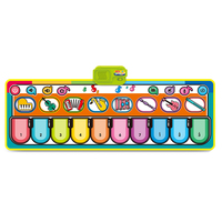 Tapis de piano, tapis de piano pour enfants, couverture musicale multifonctionnelle, jouet intellectuel pour bébés