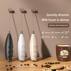 <span class=keywords><strong>Mousseur</strong></span> à lait électrique sans fil, <span class=keywords><strong>mousseur</strong></span> portatif à piles pour café, crème, soupe, beurre de cacahuète, fouet à œufs, accessoires de pâtisserie - Product Image 2
