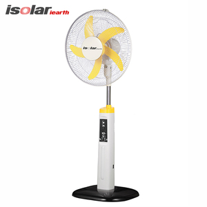 High Speed <b>Standing</b> <b>Fan</b> Rechargeable Solar <b>Fan</b> - Product Image 4