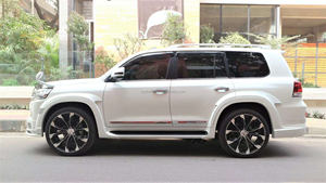 Rines Bku Suv Forjados para Land Cruiser LC200 LC300 <span class=keywords><strong>Prado</strong></span> Lx570 Lx600 20 21 <span class=keywords><strong>22</strong></span> <span class=keywords><strong>23</strong></span> 24 Pulgadas 5x150 6x139.7 Rines de Aleación Cromados Personalizados - Product Image 5