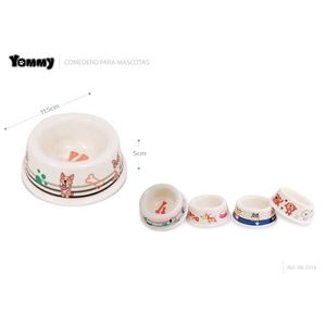 Ciotola per animali Yommy 30x16.5cm a doppio scomparto per cani e gatti - Product Image 5