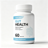 Capsules Probiotiques pour la Santé Intestinale, Soutien Digestif, Équilibre Intestinal, Renforcement Immunitaire, Complément Alimentaire OEM