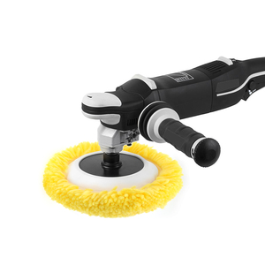 160mm jaune simple face sans torsion Da/ga/ro laine tampon de polissage voiture tampon de polissage Auto détaillant - Product Image 5