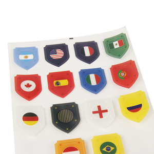 Juego de Pegatinas Transparentes de PVC con la Bandera Mundial de la Copa Mundial de Fútbol FIFA 2026, Decoración Impermeable con Protección UV, Venta al por Mayor - Product Image 4