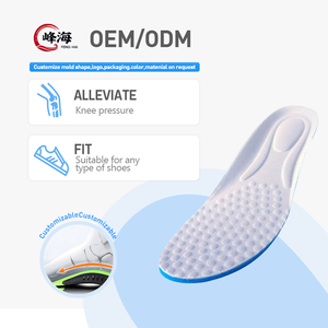 Semelles en mousse à mémoire <span class=keywords><strong>de</strong></span> forme hautement élastiques personnalisées en gros, antidérapantes, respirantes, absorbant les chocs, adaptées aux chaussures habillées et aux chaussures <span class=keywords><strong>de</strong></span> sport - Product Image 1