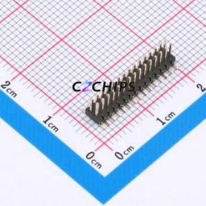 A127US-WS15P Pin Header SMD,P=1.27mm Connector ( Pin Structure: 2x15P )( Pitch: 1.27mm )( Row Spacing: 1.27mm ) - Product Image 1