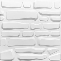 Panneaux en faux briques imperméables, anticorrosion, insonorisés, en polyuréthane modifié pour hôtel, entrepôt, usage extérieur - Design 3D moderne