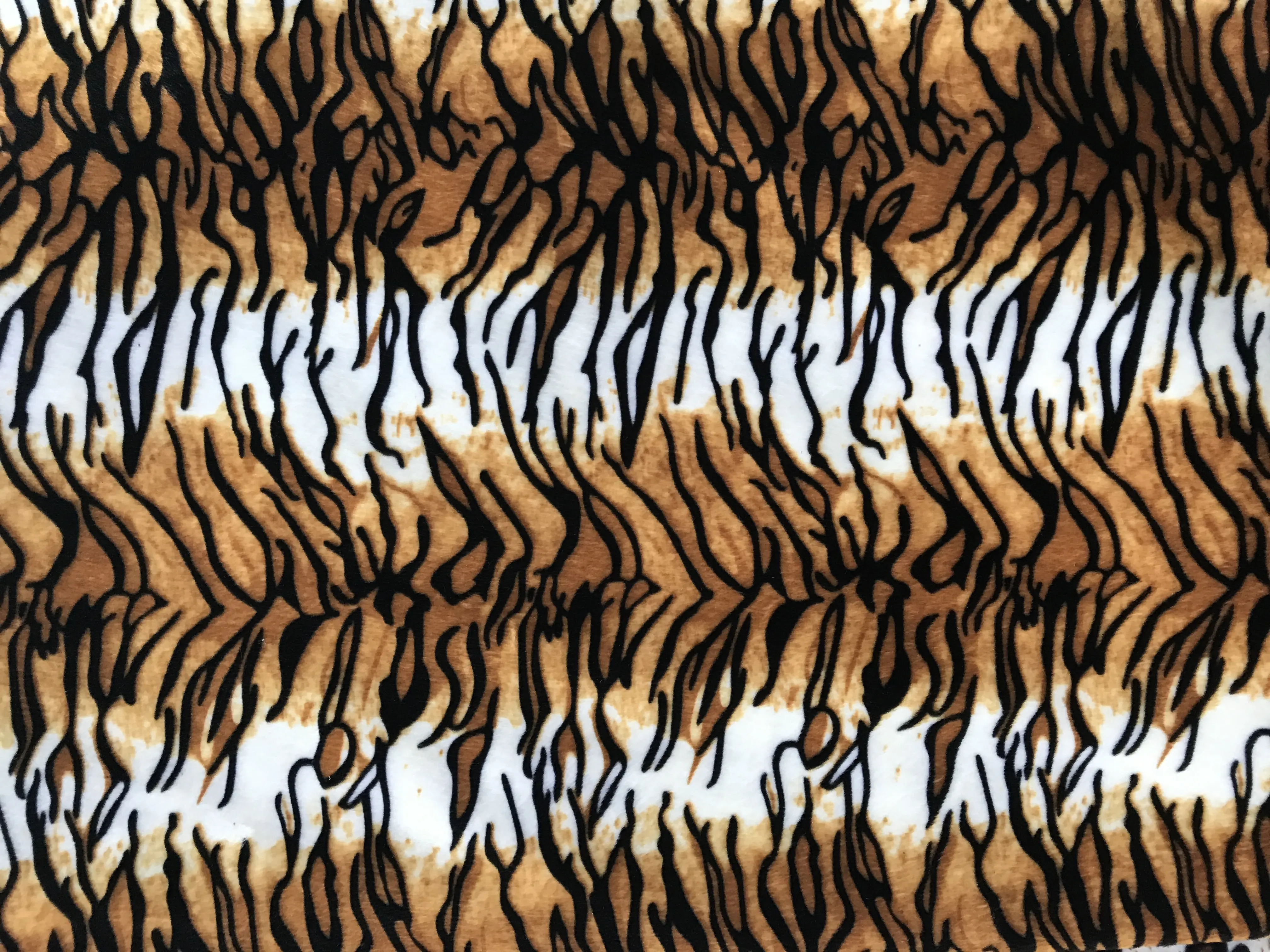 Động vật in nhung 100% Polyester bọc bộ đồ giường S sóng phim hoạt hình Velboa vải