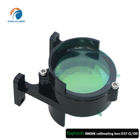 Lentille de collimation de focalisation Raytools BM06K 37-C100 37-F150 37-F200 0-6KW avec support, lentille de fenêtre pour machine de découpe laser OEM/ODM