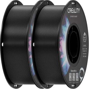 Filamento PETG Creality de 1.75 mm, Negro, 2 kg, Filamento para Impresora 3D, Alta Precisión, Resistencia, Inodoro, No Tóxico - Product Image 1