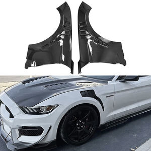 Ailes latérales en fibre de carbone sèche Getan style TPF, finition polie, installation facile, compatibles <span class=keywords><strong>Mustang</strong></span> 2015-2022, modification extérieure <span class=keywords><strong>3</strong></span> - Product Image 1