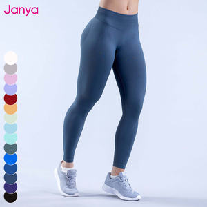 新款女式运动服定制徽标健身裤高腰健身裤提臀无缝瑜伽裤女式 - Product Image 4