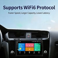 Reproductor Multimedia Android Universal para Auto con Pantalla AHD1080, Pantalla IPS, Radio FM y Soporte para Aplicaciones ASP
