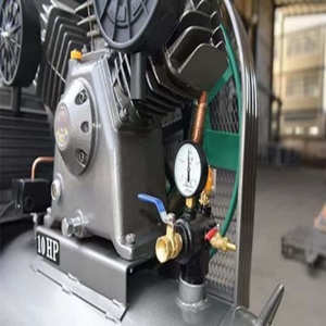 Compresor de Aire de Pistón Lubricado de Grado Industrial de 1.5Kw, Portátil, de Alta Tensión 380V, Antidesgaste, de Alta Capacidad, con Enfriamiento por Aire para Reparación de Neumáticos - Product Image 5