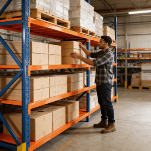 70" W Steel <strong>Shelving</strong> Heavy Duty Storage Shelves 4 Tier <strong>Tall</strong> Steel Industrial <strong>Shelving</strong> Adjustable Standing Shelf for Warehouse - Product Image 4
