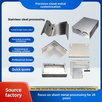 Composants sur mesure en tôle d'acier inoxydable pour matériel électronique et électrique - Traitement de pliage de tôles de fer fabriquées en Chine