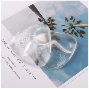 Almohadillas de <span class=keywords><strong>Silicona</strong></span> para Sujetador, Invisibles, Sexys, Impermeables, Sin Costuras, Cómodas, Transparentes, con Efecto Push-Up, OEM - Product Image 1