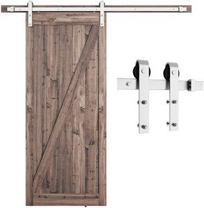 Quincaillerie de porte coulissante de <span class=keywords><strong>grange</strong></span> élégante avec amortisseur à fermeture douce pour porte coulissante de <span class=keywords><strong>grange</strong></span> - Product Image 1