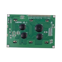 Módulo de Pantalla LCD Interactiva Inteligente 1604A 16x4, Controlador con Retroiluminación LED Azul, Funciona a 5v para Vehículos, Control Remoto