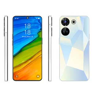 2023新款5G C20 pro 4 + 64GB TECON Camon 19手机人脸识别7.3英寸高清tecno 20相机美容智能手机