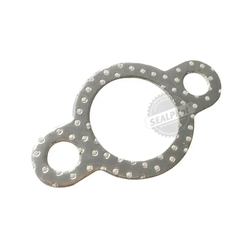 SEALPilot Gasket Komposit Logam, Kualitas Tinggi SS304/316 Gasket Knalpot untuk Penyegelan Pipa, Disesuaikan Berbagai Produk, Bahan