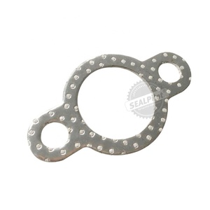 Guarnizione Composita in Metallo SEALPilot, Guarnizione di <span class=keywords><strong>Scarico</strong></span> in Acciaio Inox SS304/316 di Alta Qualità per Sigillatura Tubi, Prodotti Personalizzati, Vari Materiali - Product Image 1