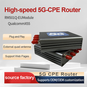 Dernier modèle 2026 : Routeur 5G CPE X55 haute vitesse avec pages web, double LAN, <span class=keywords><strong>rail</strong></span> de guidage, ODM/OEM, de l'usine source - Product Image 2
