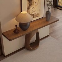 Table d'entrée en bois massif chinois, luxe, nouvelle décoration pour la maison, meuble de rangement convertible pour couloir et salon