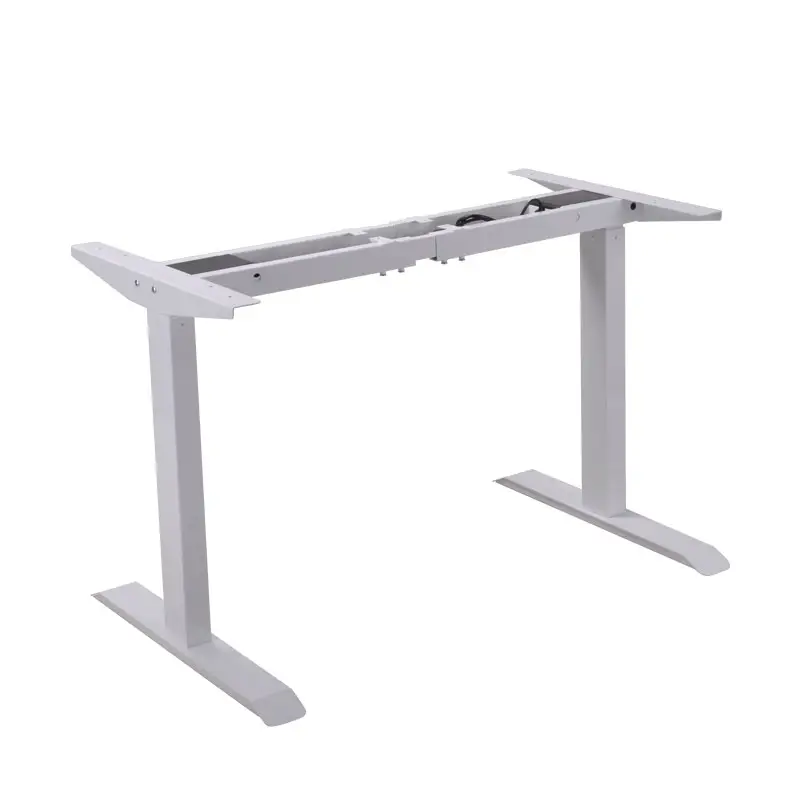Zhiding आधुनिक खड़े डेस्क दोहरी मोटर 2 चरण स्थिर बैठने, खड़े आधुनिक धातु डेस्क समायोज्य स्टील डेस्क फ्रेम
