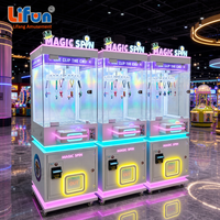 LIFUN Distributeur Commercial de Cadeaux à Clip Magic Spin 30 Clips, Équipement de Jeu d'Arcade à Prix