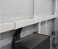 Goulotte de câblage électrique en PVC blanc sur mesure pour achat en gros
