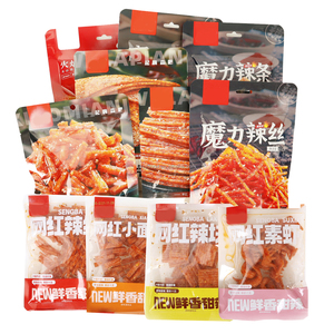 Snacks chinois en gros préférentiels, snacks épicés au gluten en vrac, bandes épicées décontractées, snacks épicés <span class=keywords><strong>Latiao</strong></span> - Product Image 2